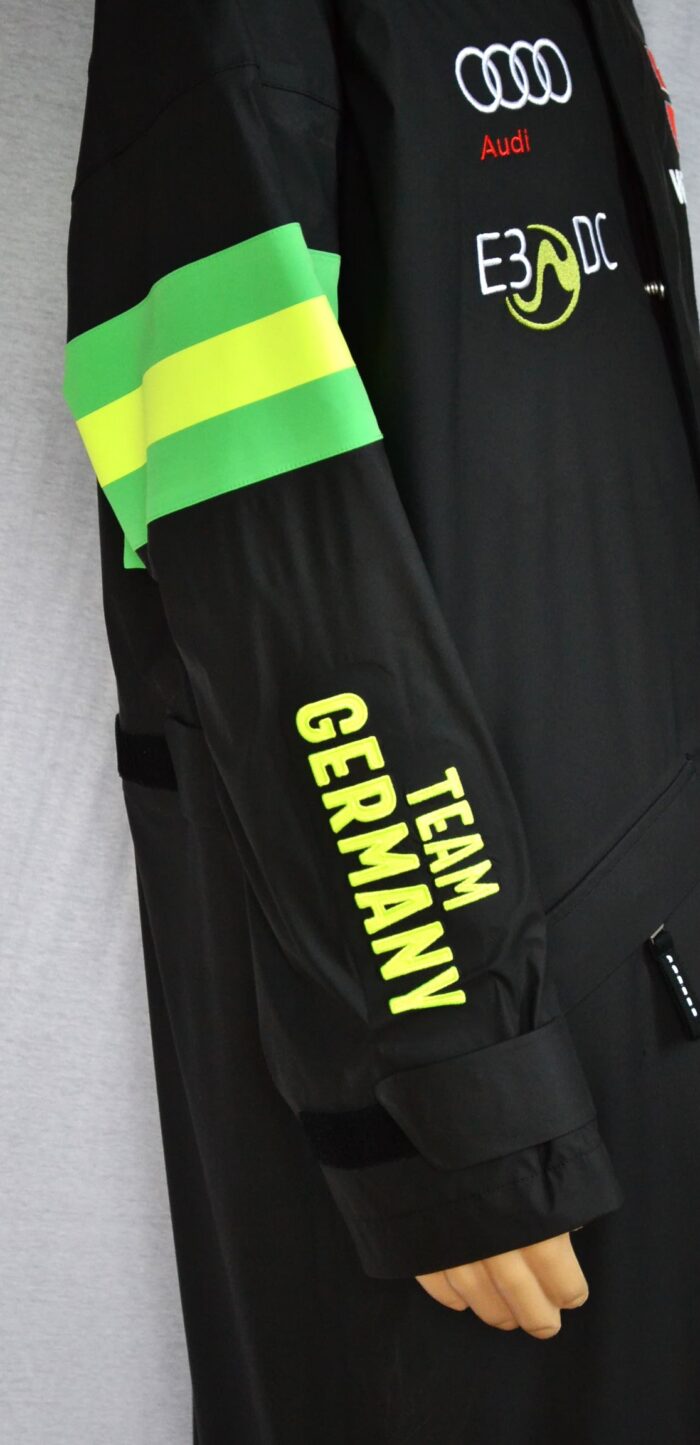 BOGNER DSV HERREN TEAM GERMANY REGENMANTEL RAIN CAPE SCHWARZ-GRÜN Gr M L XL XXL NEU – Bild 5