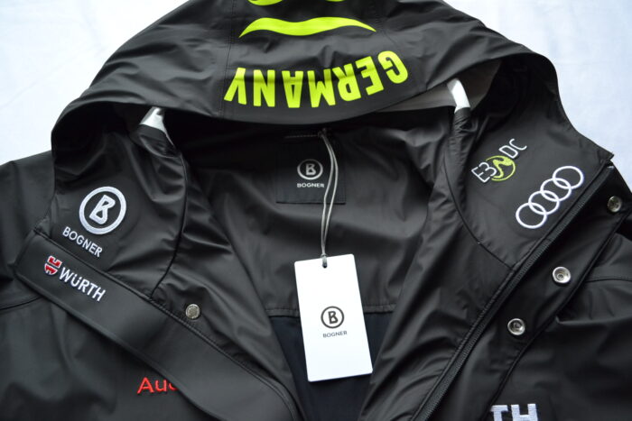 BOGNER DSV HERREN TEAM GERMANY REGENMANTEL RAIN CAPE SCHWARZ-GRÜN Gr M L XL XXL NEU – Bild 7