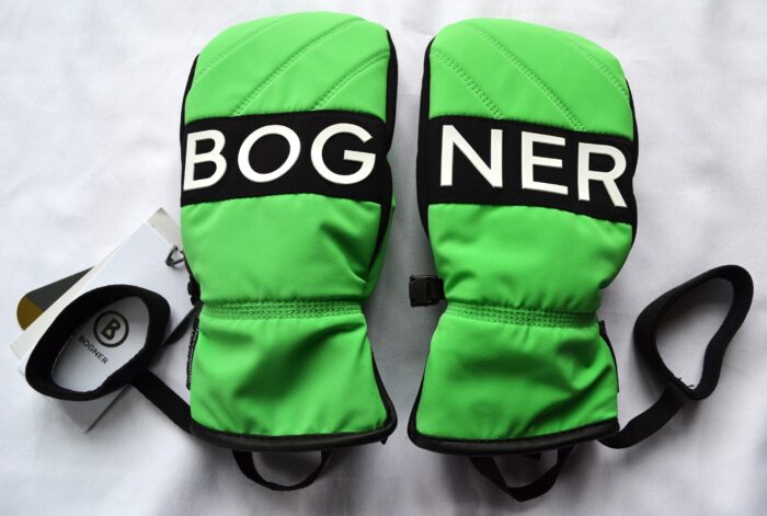 BOGNER JANNE KINDER WINTER FÄUSTLINGE SKI HANDSCHUHE GRÜN Gr 5 (8-9J) 6 (10-12J) NEU