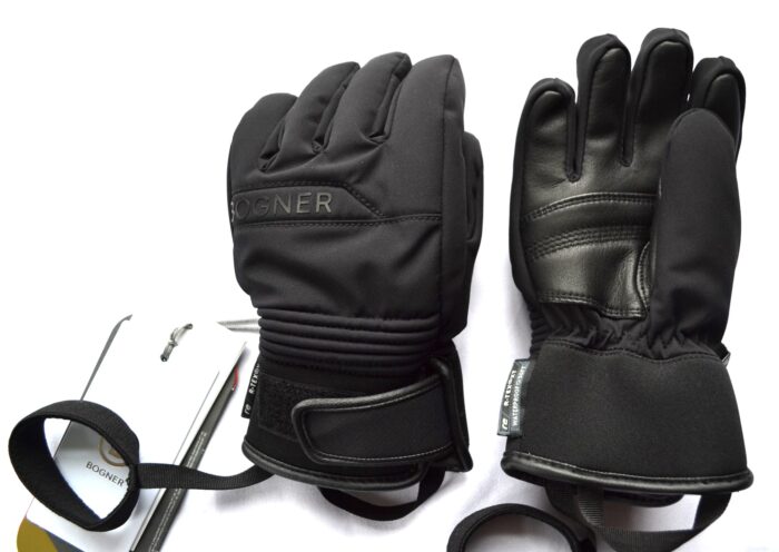BOGNER JODY KINDER SKI HANDSCHUHE SCHWARZ Gr 4 (6-7 Jahre) NEU – Bild 5