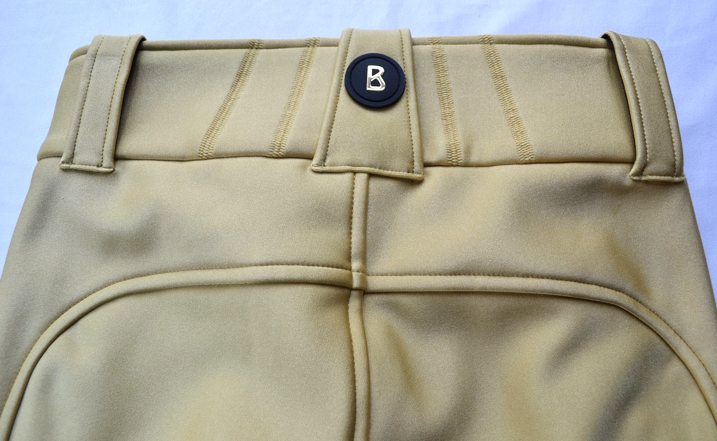 BOGNER HAZEL DAMEN JET SOFTSHELL SKIHOSE FULL STRETCH GOLD Gr 36 38 S M NEU – Bild 9