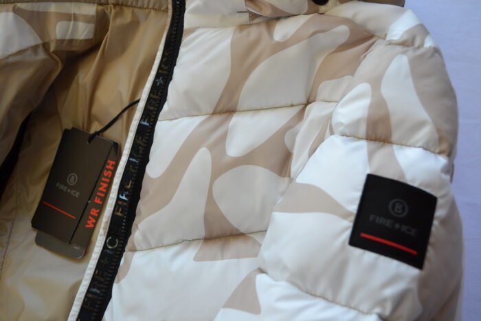 BOGNER FIRE+ICE SAELLY 2 DAMEN SKIJACKE BEIGE-WEIß PRINT Gr 36 S NEU – Bild 8
