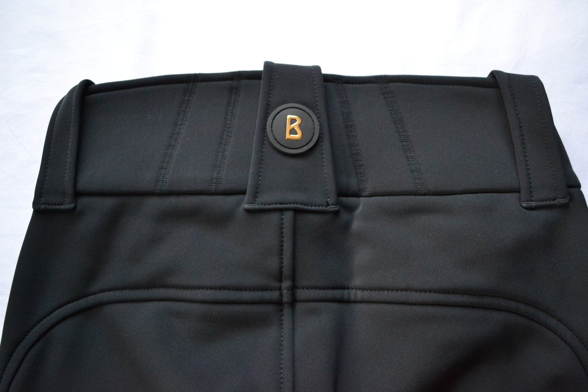 BOGNER HAZEL DAMEN JET SOFTSHELL SKIHOSE FULL STRETCH SCHWARZ GOLD Gr 36 S NEU – Bild 7
