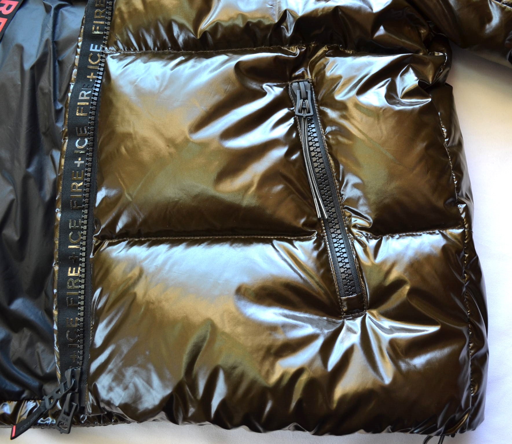 BOGNER VALLY FIRE+ICE DAMEN DAUNEN JACKE OVERSIZE SHINY CHOCOLATE Gr 36 (38-40) NEU – Bild 7