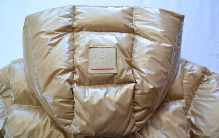 BOGNER ASTA FIRE+ICE 2 IN 1 DAMEN DAUNENMANTEL WESTE OVERSIZE BEIGE SHINY Gr 36 (38-40) NEU – Bild 16