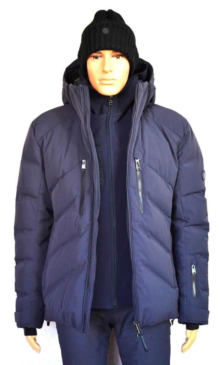 BOGNER JERVIS HERREN DAUNEN SKIJACKE NAVY BLAU STRETCH Gr 50 L NEU – Bild 4