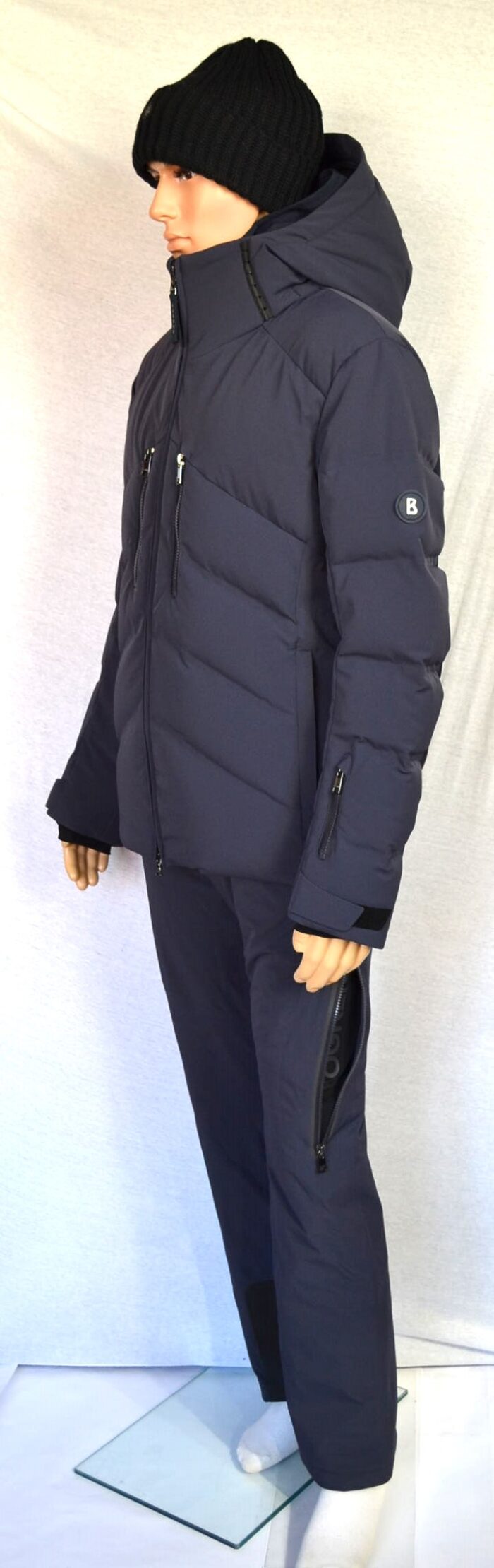 BOGNER JERVIS HERREN DAUNEN SKIJACKE NAVY BLAU STRETCH Gr 50 L NEU – Bild 7