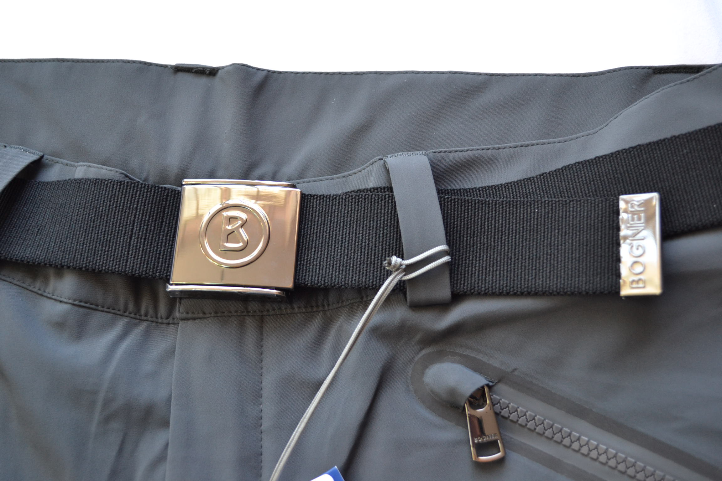 BOGNER TIM 4 HERREN SKIHOSE DUNKELGRAU MIT GÜRTEL Gr 50L L NEU – Bild 7
