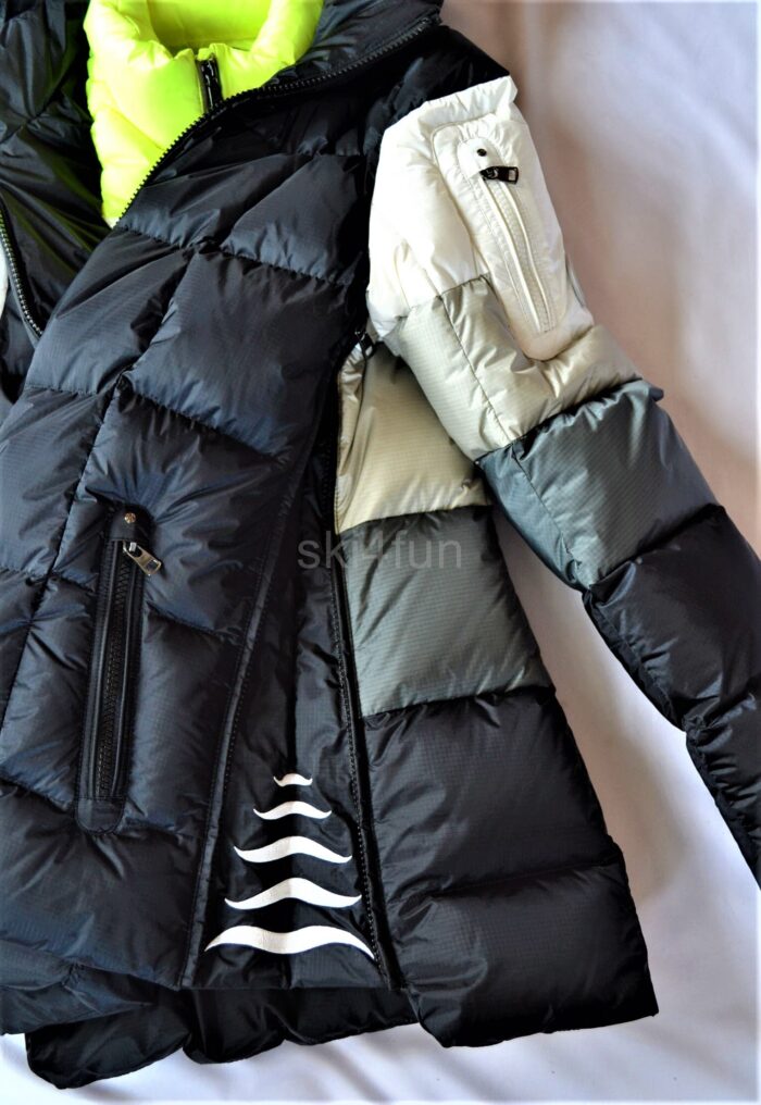 BOGNER DAMEN DAUNEN SKIJACKE DENA SCHWARZ FLAMMEN Gr 36 S NEU – Bild 8