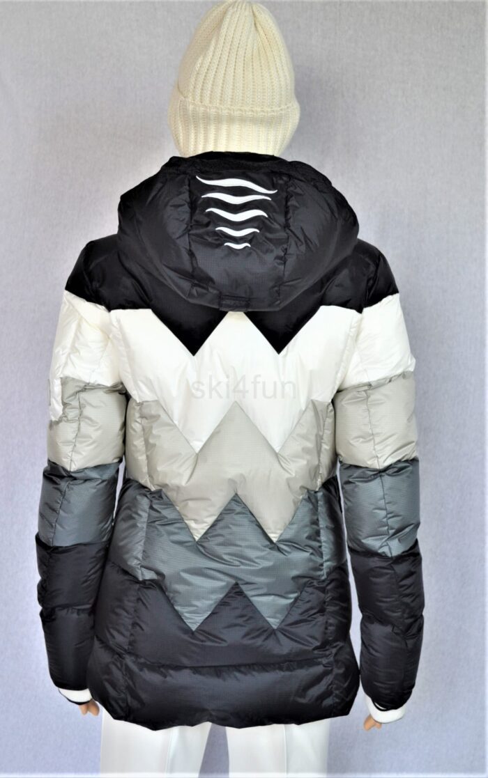 BOGNER DAMEN DAUNEN SKIJACKE DENA SCHWARZ FLAMMEN Gr 36 S NEU – Bild 3