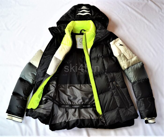 BOGNER DAMEN DAUNEN SKIJACKE DENA SCHWARZ FLAMMEN Gr 36 S NEU – Bild 4