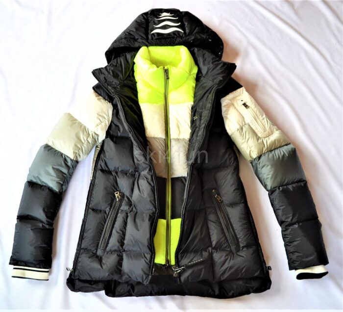 BOGNER DAMEN DAUNEN SKIJACKE DENA SCHWARZ FLAMMEN Gr 36 S NEU – Bild 7