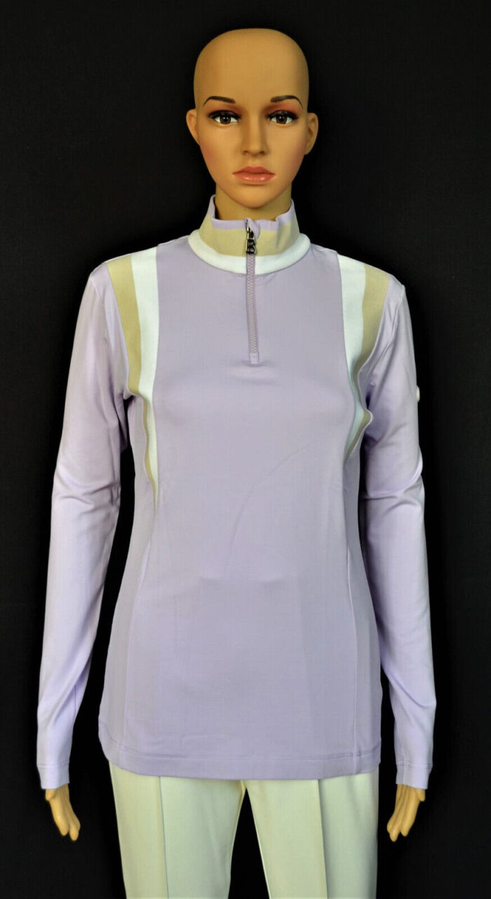 BOGNER DAMEN SKI LONGSLEEVE FIRST LAYER STRETCH UNTERZIEHER FRIZZY VIOLETT Gr 36 S NEU