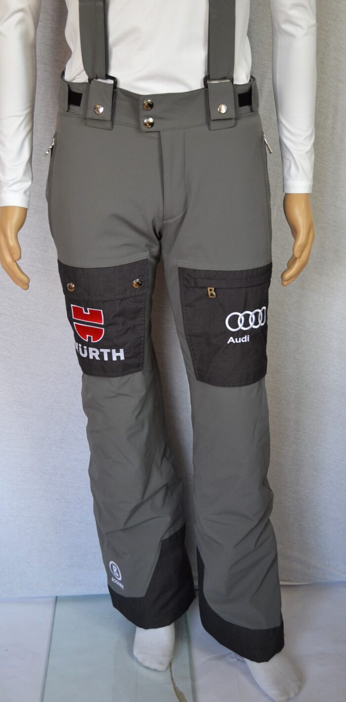 BOGNER DSV TEAM HERREN SKIHOSE MIT TRÄGERN GRAU Gr 46 48 48L S M NEU – Bild 3