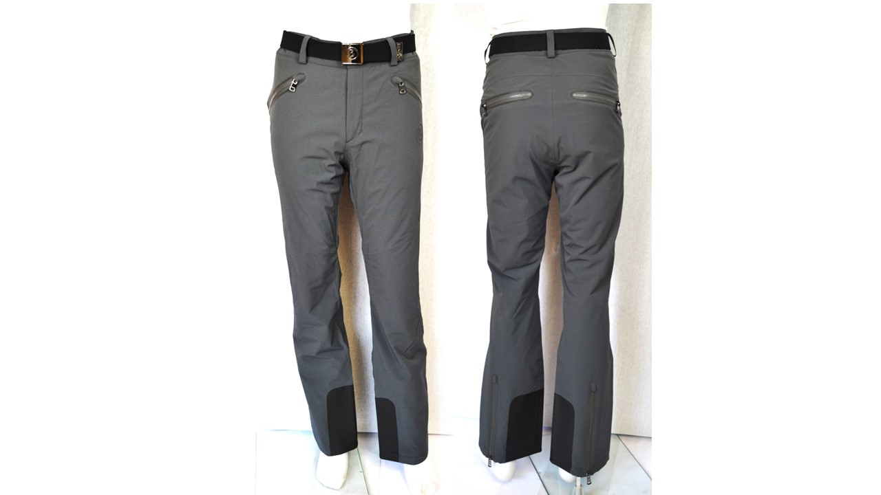 BOGNER TIM 4 HERREN SKIHOSE DUNKELGRAU MIT GÜRTEL Gr 50L L NEU