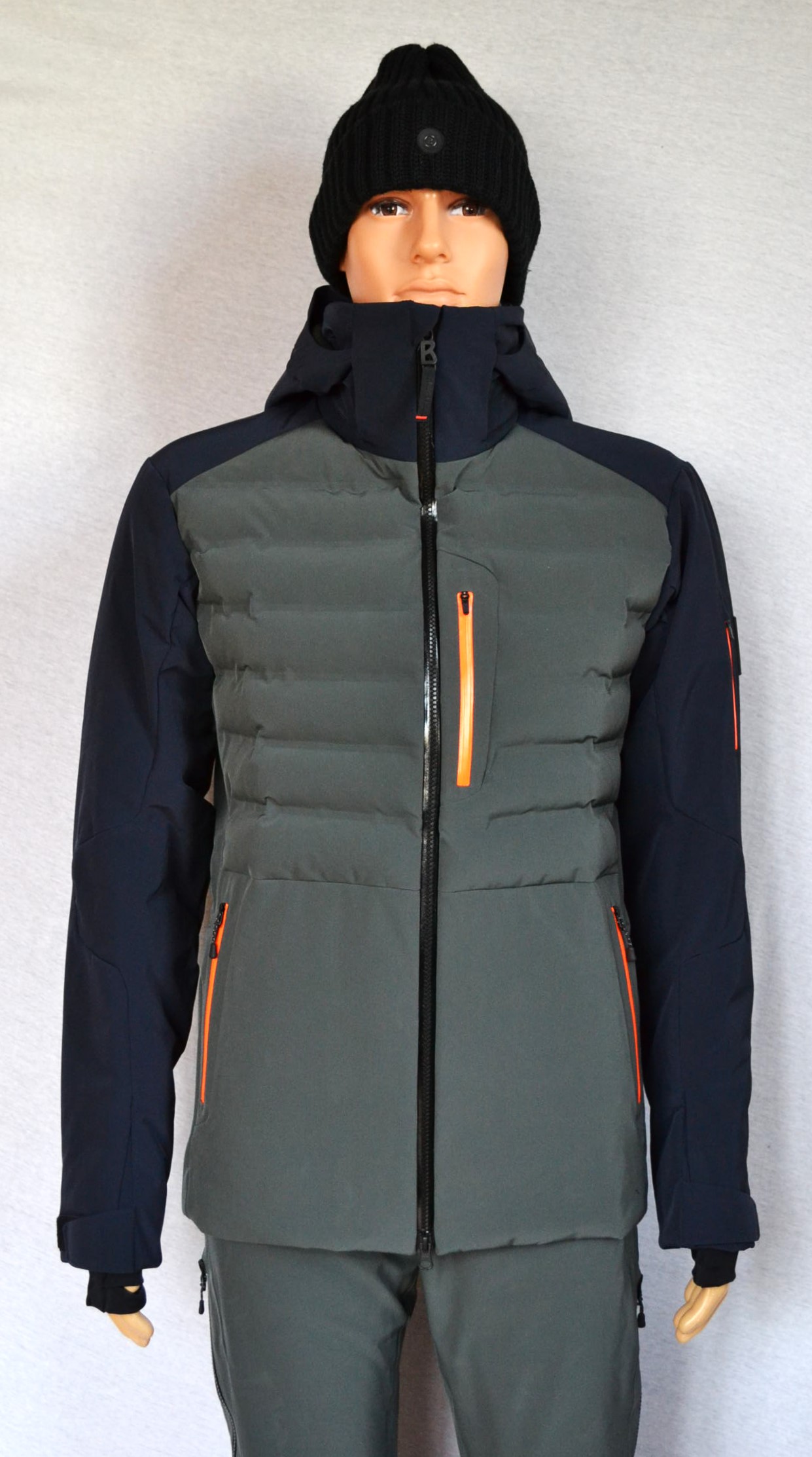 BOGNER FIRE+ICE SET SKIANZUG IVO HERREN SKIJACKE + SKIHOSE NIC-T GRAU Gr 50 L NEU – Bild 3