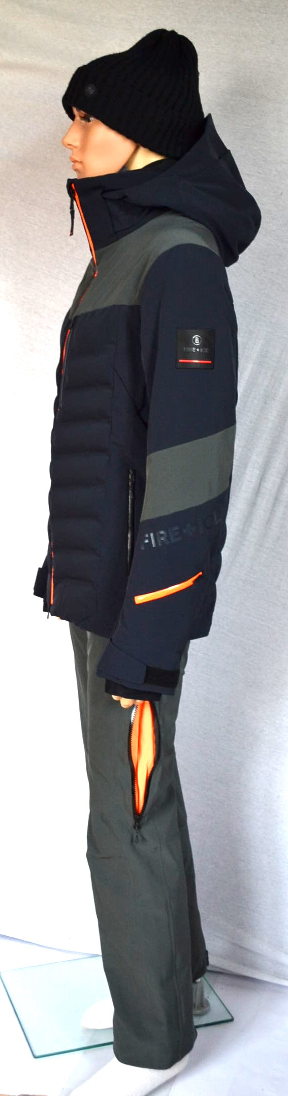 BOGNER FIRE+ICE SET SKIANZUG RADEK HERREN SKIJACKE + SKIHOSE NIC-T GRAU Gr 50 L NEU – Bild 16