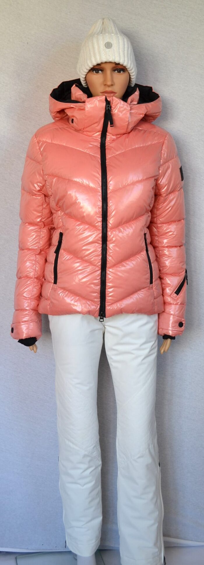 BOGNER FIRE+ICE SAELLY 2 DAMEN SKIJACKE SHINY ROSA SKI WOMEN Gr 36 S NEU – Bild 2