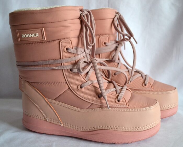 BOGNER LA PLAGNE DAMEN SCHNEE BOOTS STIEFEL WOMEN SNOW ROSA Gr 40 NEU