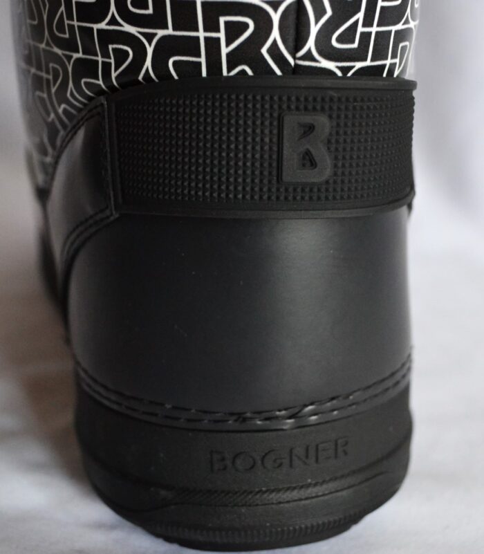 BOGNER LES ARCS DAMEN SCHNEEBOOTS STIEFEL SNOW BOOTS SCHWARZ-WEIß LOGO PRINT Gr 40 NEU – Bild 6