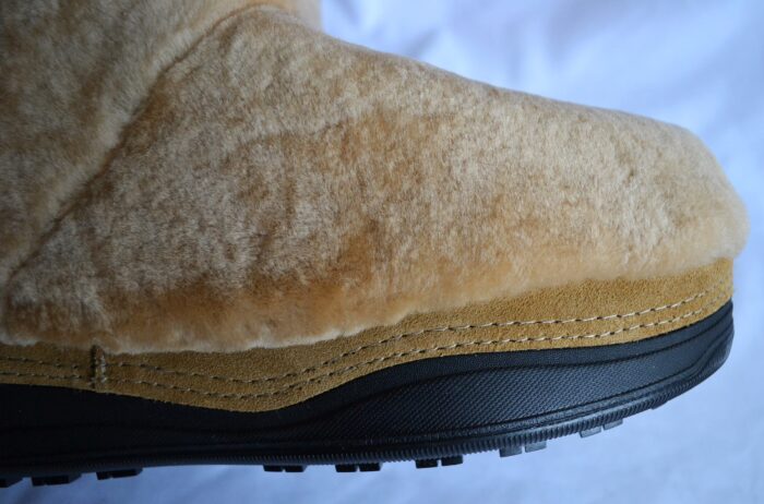 BOGNER LES ARCS DAMEN SCHNEEBOOTS FELL STIEFEL SNOW BOOTS BEIGE-BRAUN AUS SHEARLING Gr 40 NEU – Bild 5