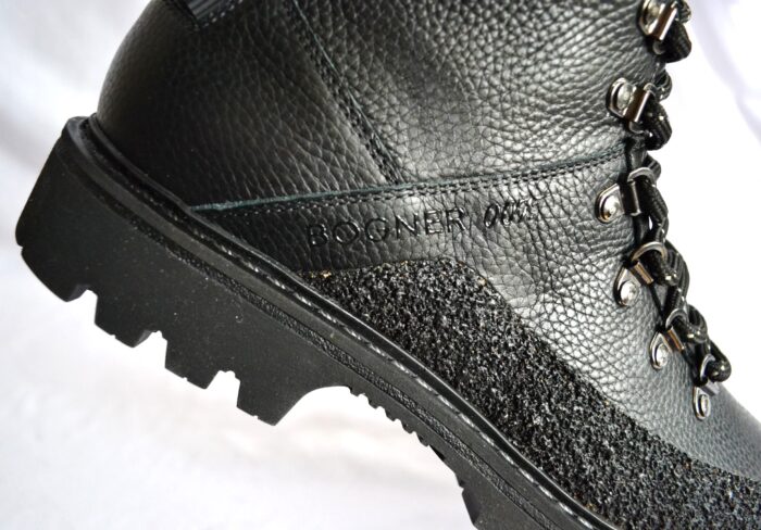 BOGNER 007 HELSINKI HERREN LEDER BOOTS MIT SPIKES SCHWARZ Gr 44 NEU OVP – Bild 8