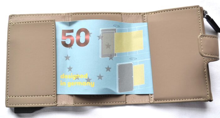 BOGNER TIGNES C-FOUR E-CAGE FÜR 7 KARTEN KARTENETUI GELDBEUTEL RFID SAFE TAUPE NEU OVP – Bild 10