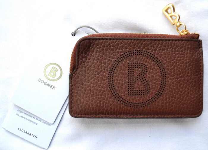 BOGNER LEDER SULDEN ELLI KARTENETUI GELDBEUTEL RFID SAFE BRAUN NEU OVP – Bild 3