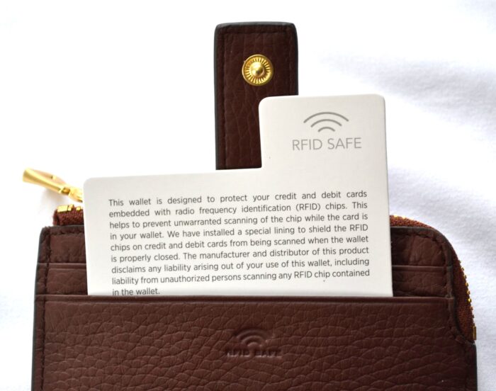 BOGNER LEDER SULDEN ELLI KARTENETUI GELDBEUTEL RFID SAFE BRAUN NEU OVP – Bild 7