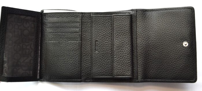 BOGNER LEDER ANDERMATT NENA GELDBEUTEL GELDBÖRSE MIT RFID SAFE SCHWARZ NEU OVP – Bild 8
