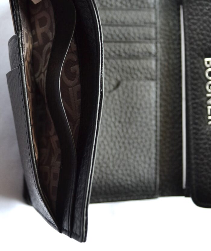 BOGNER LEDER ANDERMATT NENA GELDBEUTEL GELDBÖRSE MIT RFID SAFE SCHWARZ NEU OVP – Bild 12