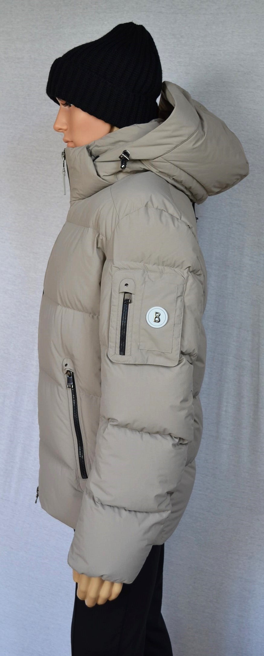 BOGNER JAMY D2 HERREN DAUNENJACKE SONDERMODELL TAUPE Gr 50 L NEU – Bild 4