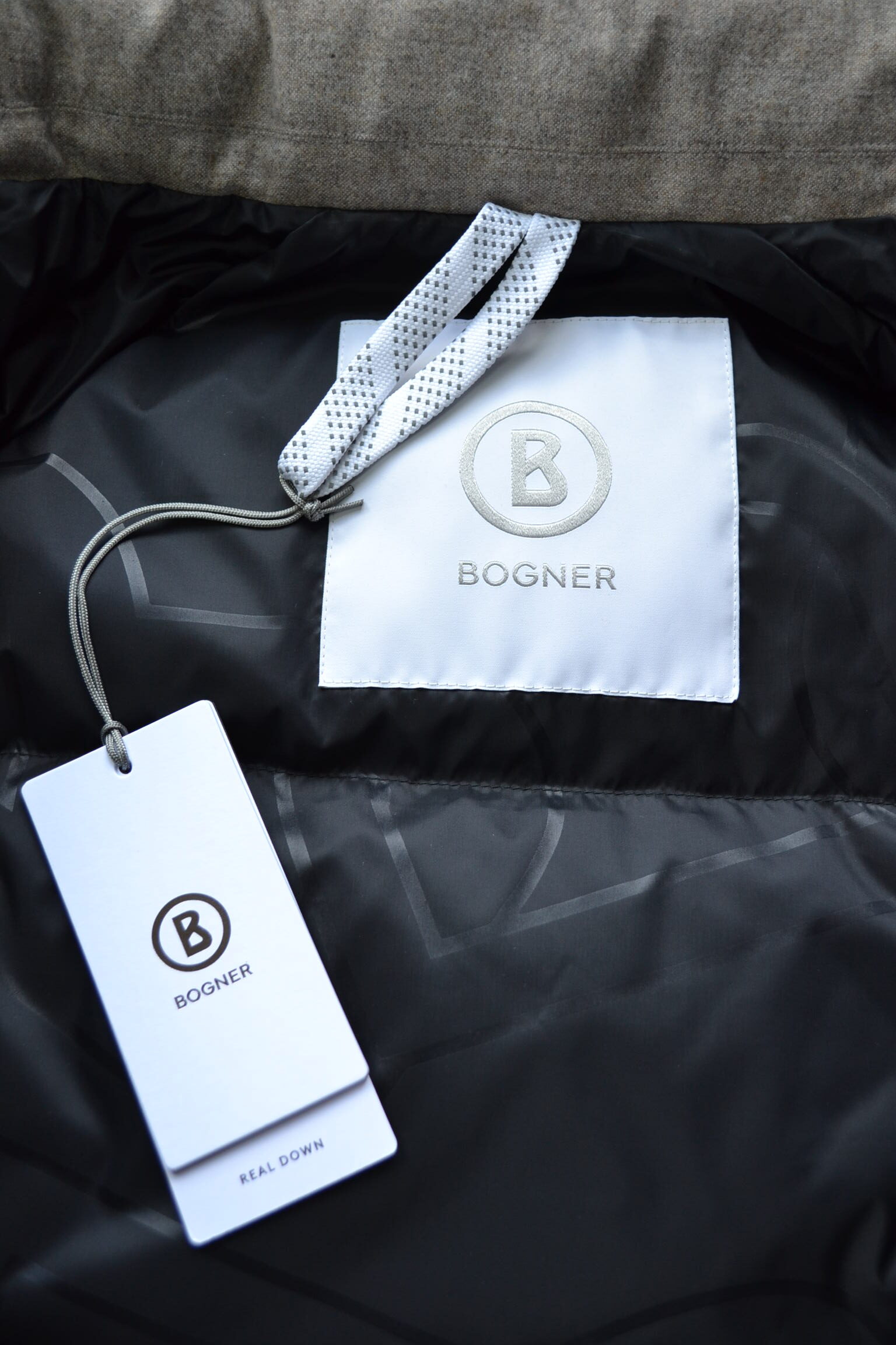BOGNER JAMY D2 HERREN DAUNENJACKE SONDERMODELL TAUPE Gr 50 L NEU – Bild 6