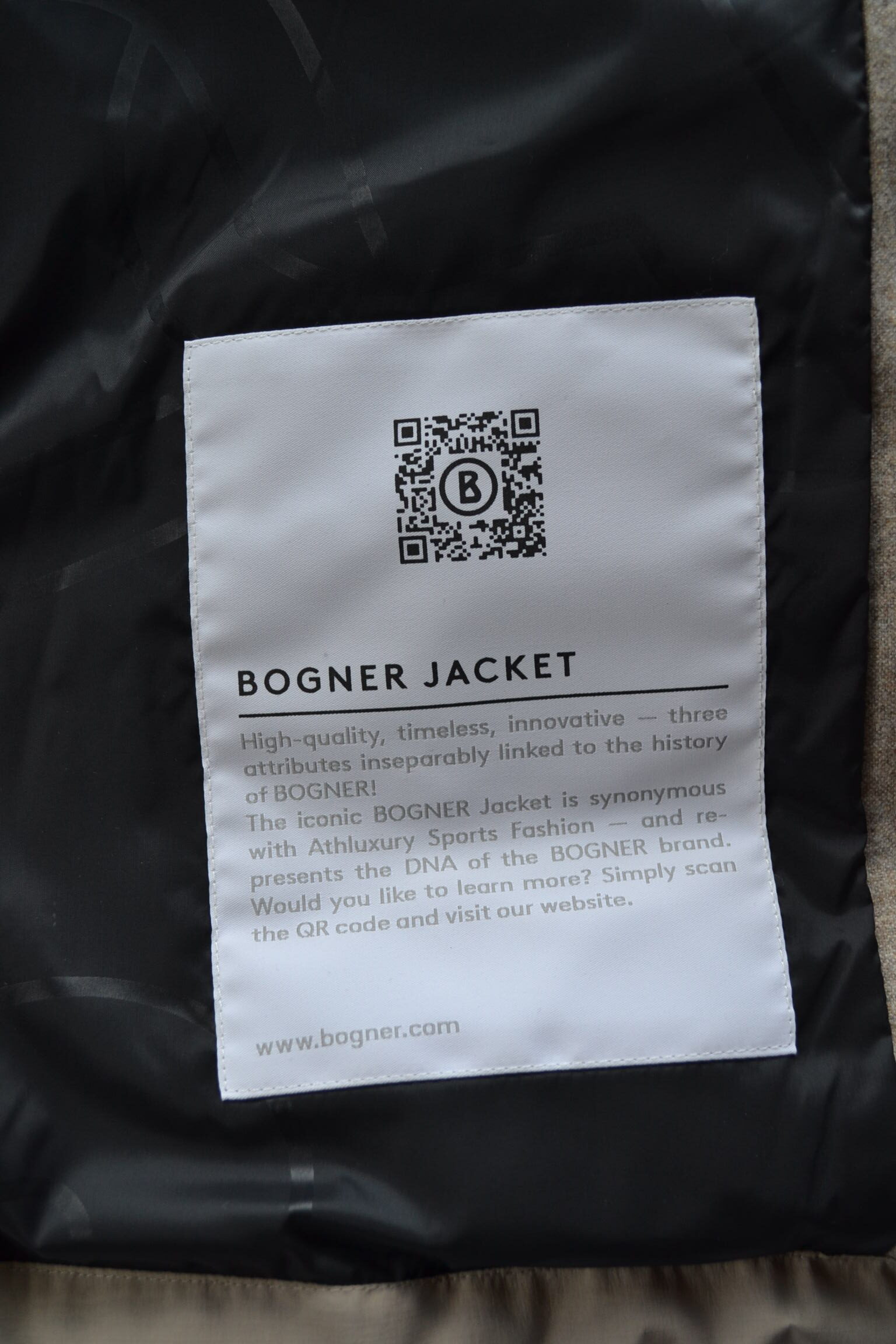 BOGNER JAMY D2 HERREN DAUNENJACKE SONDERMODELL TAUPE Gr 50 L NEU – Bild 7