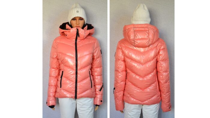 BOGNER FIRE+ICE SAELLY 2 DAMEN SKIJACKE SHINY ROSA SKI WOMEN Gr 36 S NEU