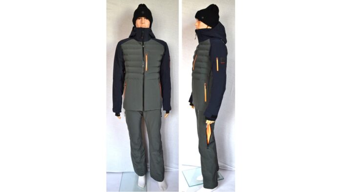 BOGNER FIRE+ICE SET SKIANZUG IVO HERREN SKIJACKE + SKIHOSE NIC-T GRAU Gr 50 L NEU