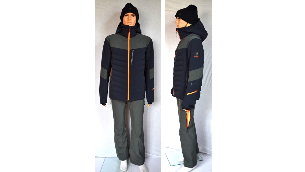 BOGNER FIRE+ICE SET SKIANZUG RADEK HERREN SKIJACKE + SKIHOSE NIC-T GRAU Gr 50 L NEU