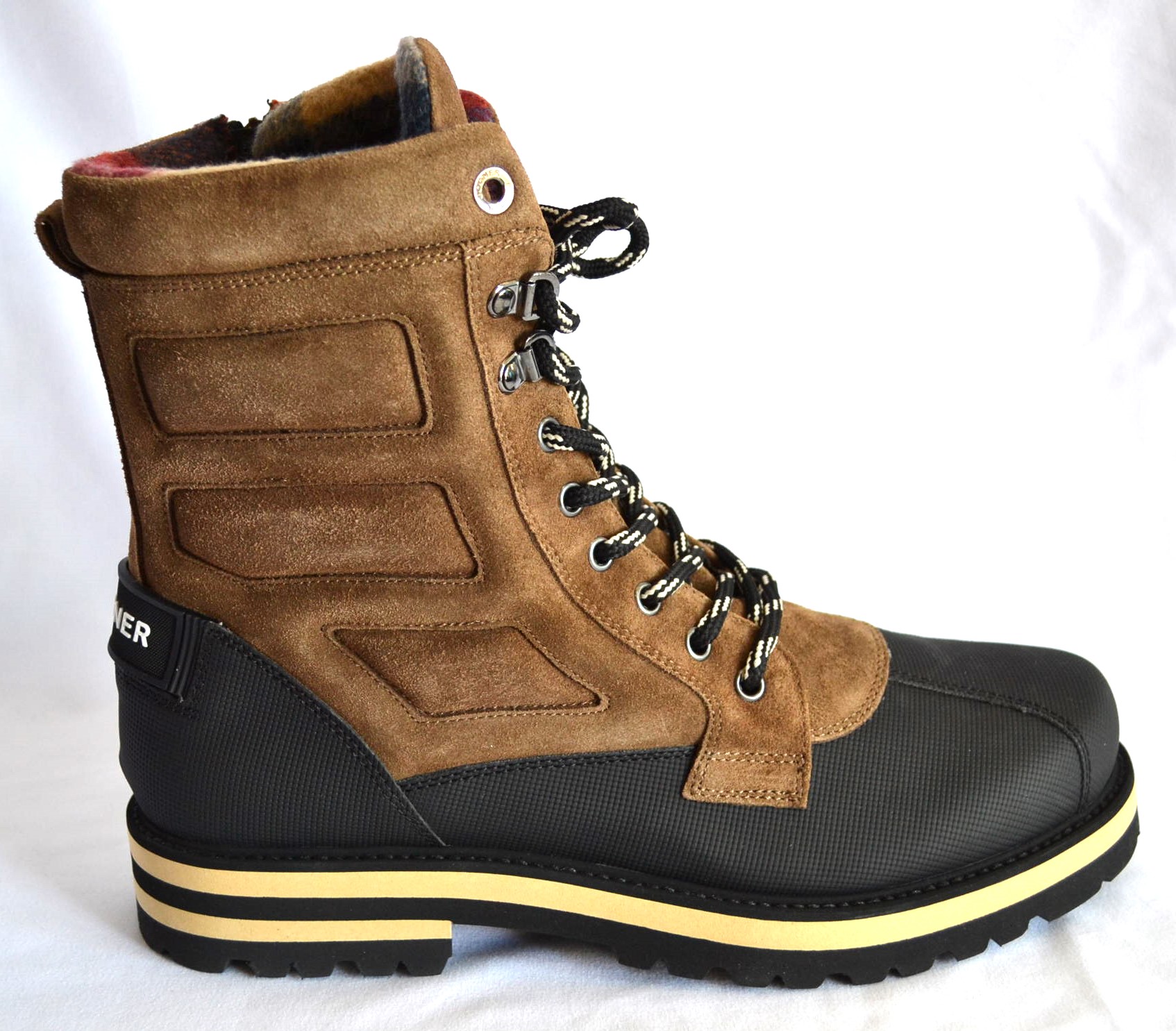 BOGNER HERREN COUCHEVEL WILDLEDER BOOTS STIEFEL BRAUN Gr 44 NEU OVP – Bild 4