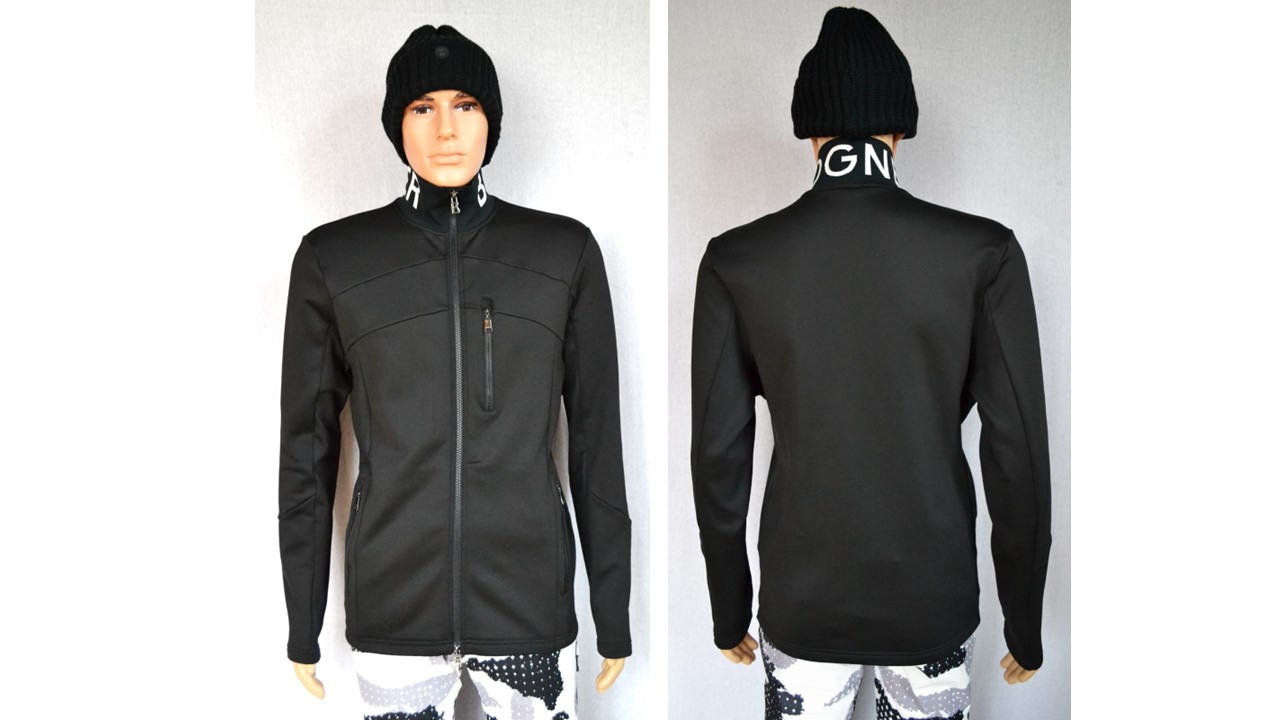 BOGNER XILAS HERREN DICKE SKI SECOND LAYER JACKE SCHWARZ Gr M L 48 50 NEU – Bild 2