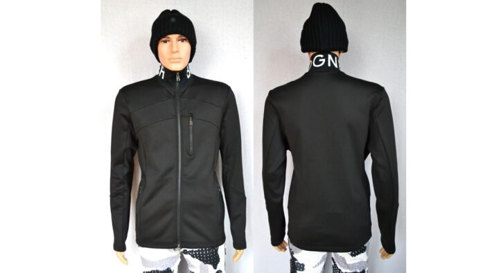 BOGNER XILAS HERREN DICKE SKI SECOND LAYER JACKE SCHWARZ Gr M L 48 50 NEU