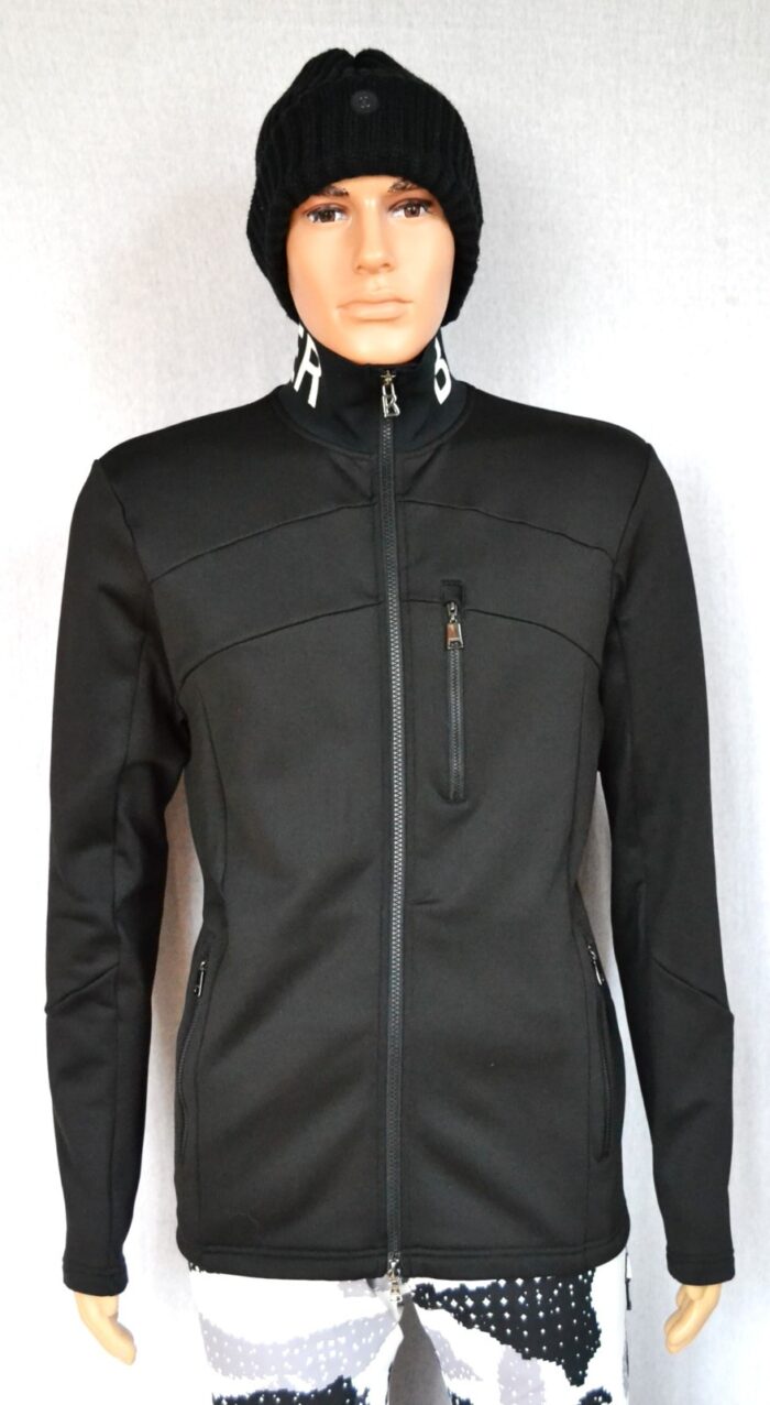 BOGNER XILAS HERREN DICKE SKI SECOND LAYER JACKE SCHWARZ Gr M L 48 50 NEU – Bild 4
