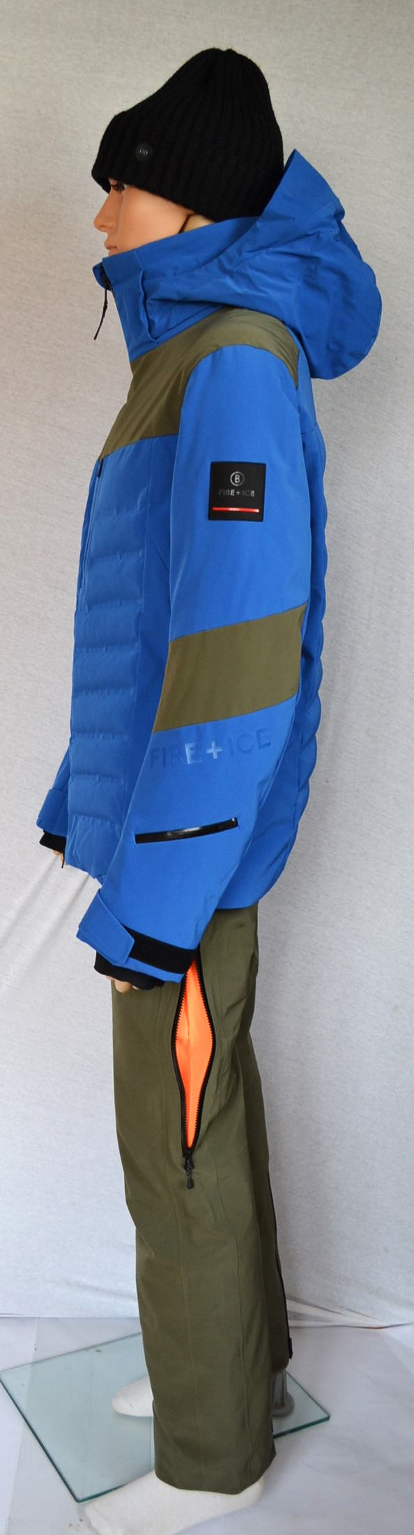 BOGNER SKIANZUG FIRE+ICE HERREN SKIJACKE RADEK BLAU-OLIV + SKIHOSE NIC OLIV Gr 50 L NEU – Bild 6