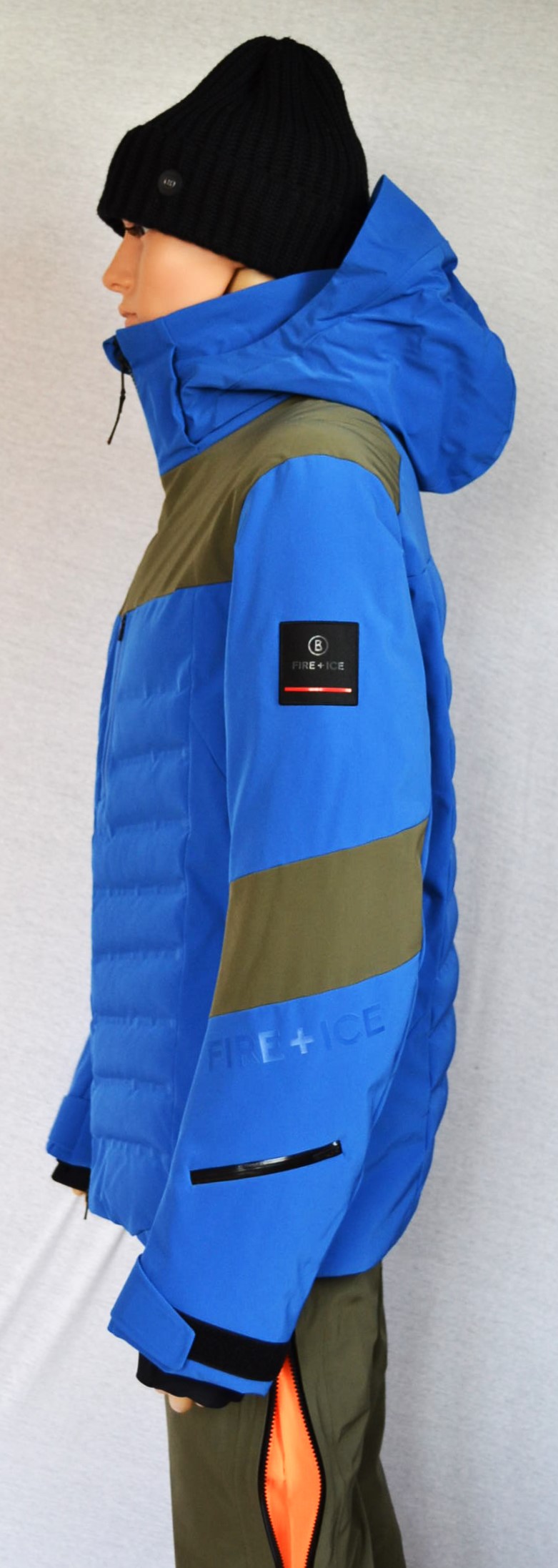 BOGNER SKIANZUG FIRE+ICE HERREN SKIJACKE RADEK BLAU-OLIV + SKIHOSE NIC OLIV Gr 50 L NEU – Bild 7