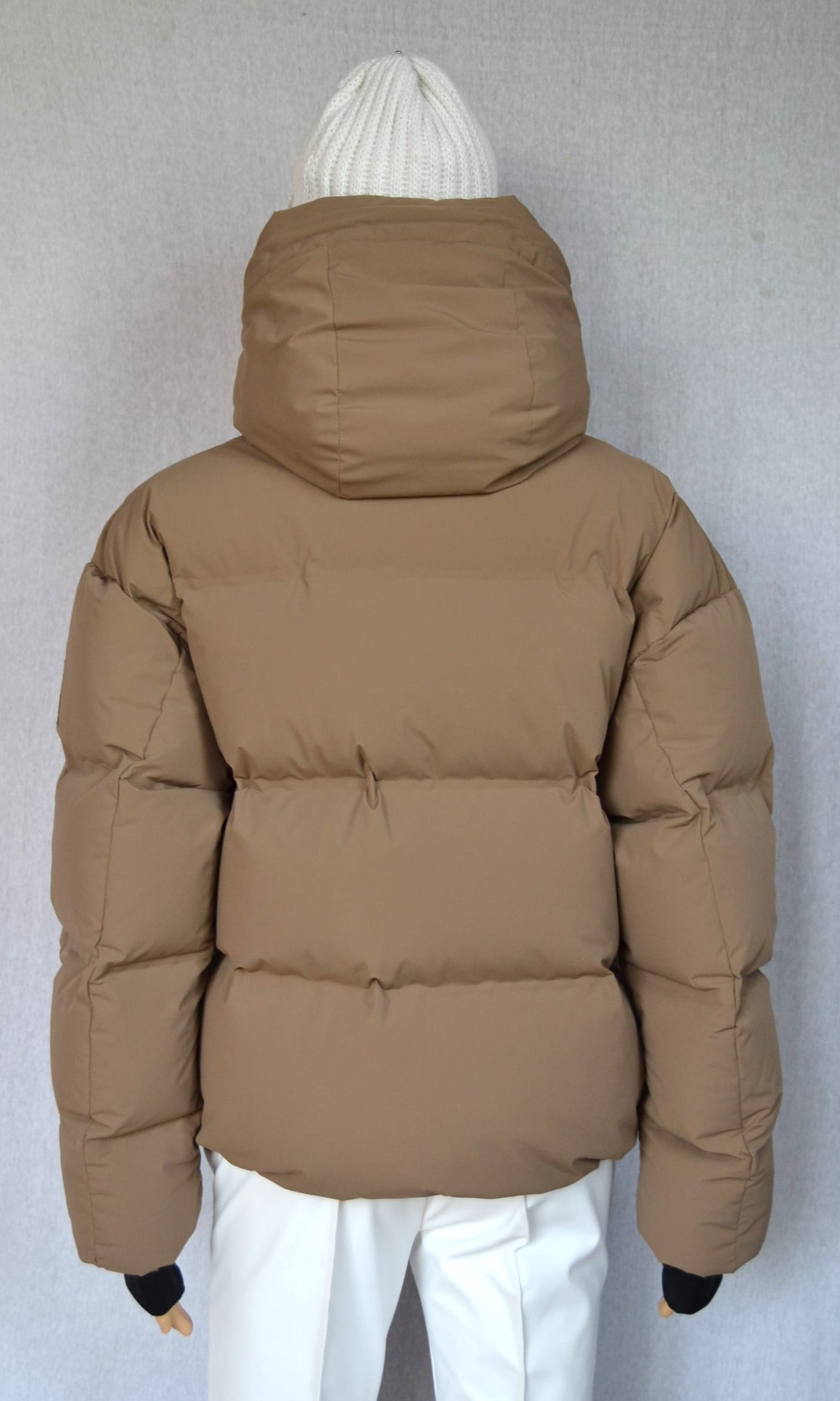 BOGNER FIRE+ICE NEILA DAMEN DAUNEN SKIJACKE BEIGE KARAMELL Gr 36 S NEU – Bild 4