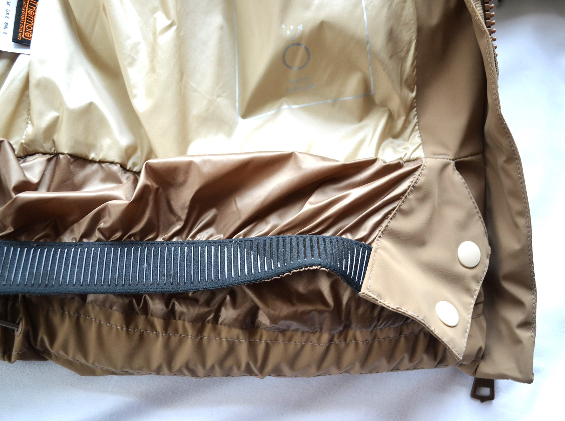 BOGNER FIRE+ICE NEILA DAMEN DAUNEN SKIJACKE BEIGE KARAMELL Gr 36 S NEU – Bild 7