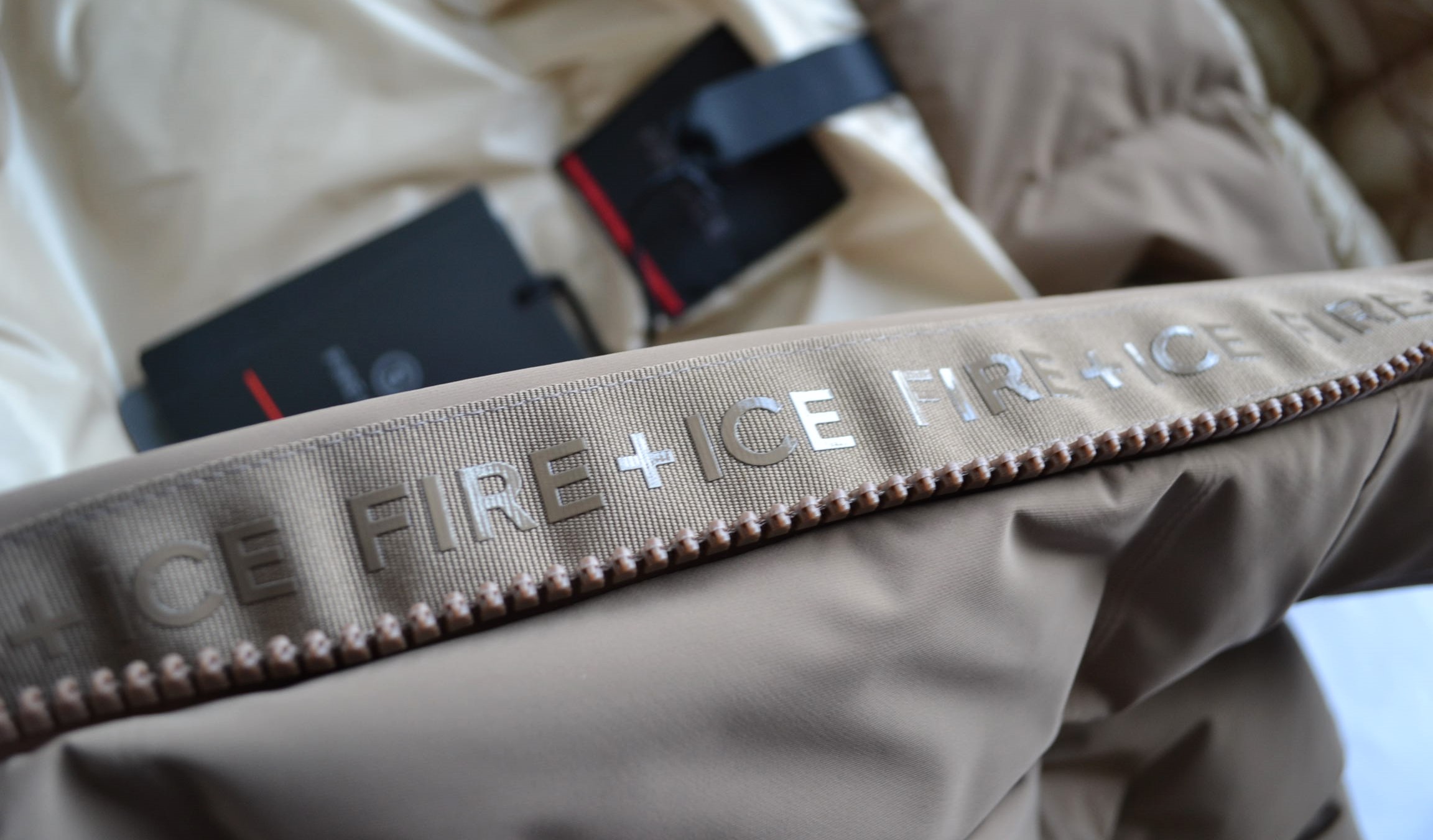 BOGNER FIRE+ICE NEILA DAMEN DAUNEN SKIJACKE BEIGE KARAMELL Gr 36 S NEU – Bild 8