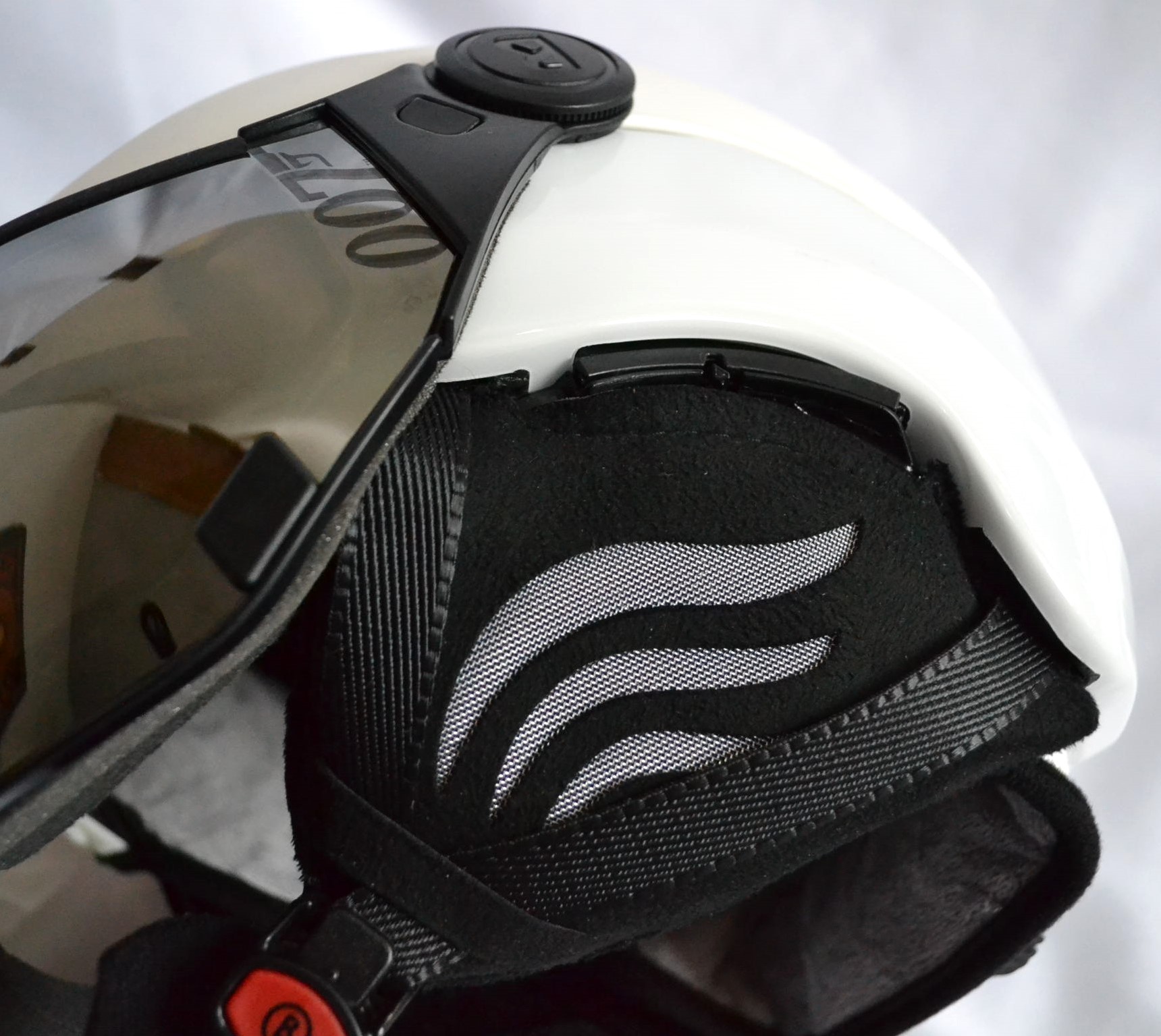 BOGNER ST. MORITZ SKIHELM MIT 007 VISIER SKI HERREN DAMEN HELMET WEIß Gr M 56-58 cm NEU OVP – Bild 13