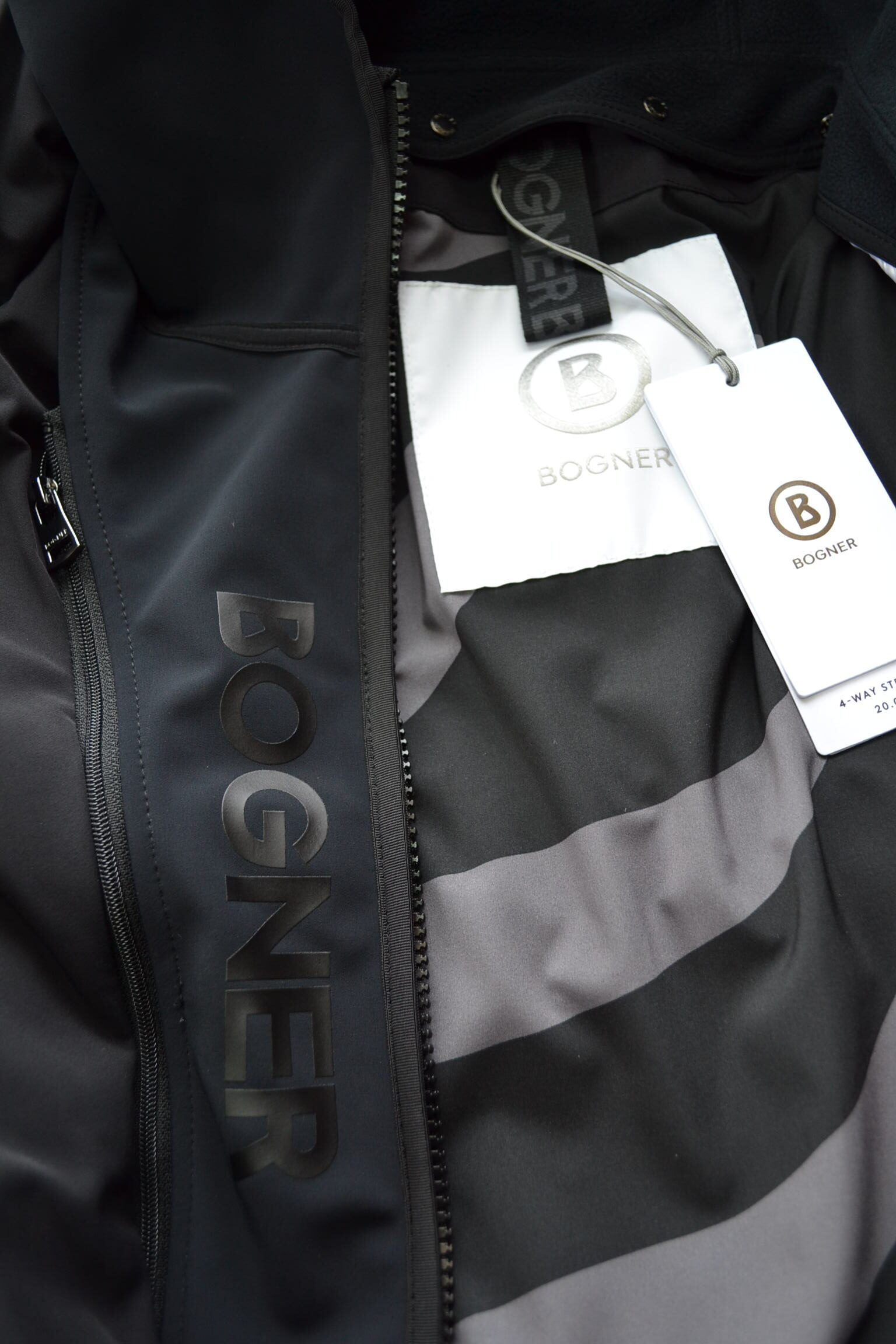 BOGNER HERREN SET SKIANZUG JERVIS HERREN DAUNEN SKIJACKE MIT INLAYER SCHWARZ-WEIß + SKIHOSE TIM SCHWARZ Gr 50 L NEU – Bild 34