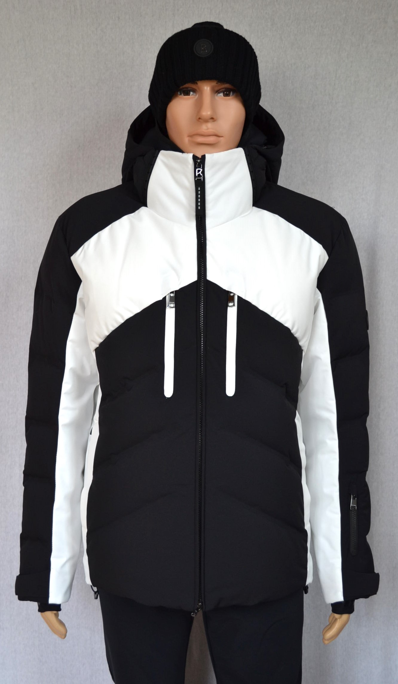 BOGNER HERREN SET SKIANZUG JERVIS HERREN DAUNEN SKIJACKE MIT INLAYER SCHWARZ-WEIß + SKIHOSE TIM SCHWARZ Gr 50 L NEU – Bild 27