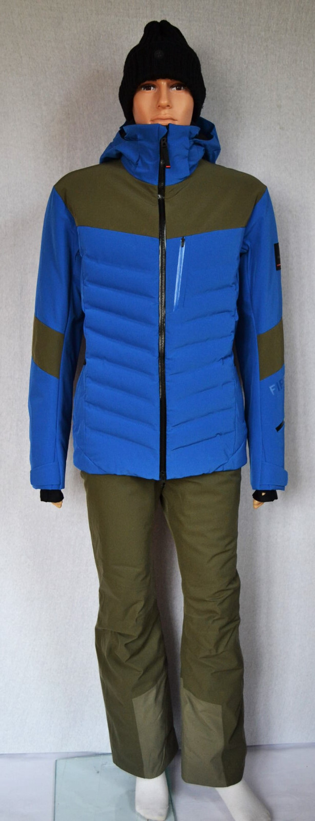 BOGNER SKIANZUG FIRE+ICE HERREN SKIJACKE RADEK BLAU-OLIV + SKIHOSE SCOTT3 OLIV Gr 50 L NEU – Bild 4